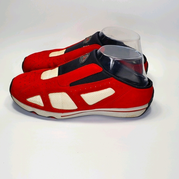 Ecco Receptor Red Slip On Sneakers 6.5 - Picture 6 of 14